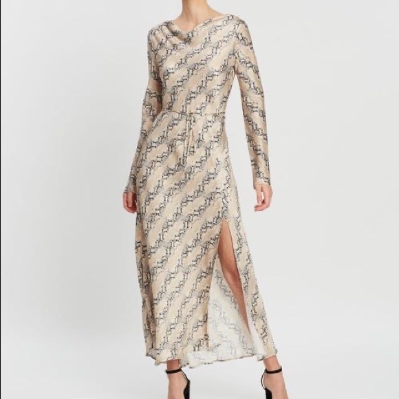 ISO Bec & Bridge Python Dress - Picture 1 of 2